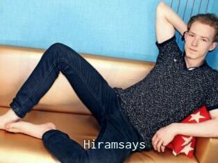 Hiramsays