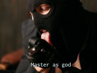 Master_as_god