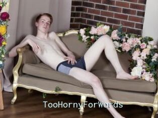 TooHornyForWords